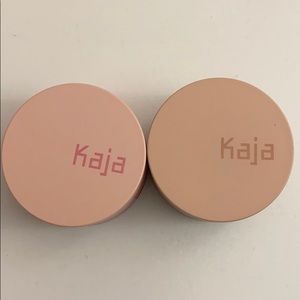 Kaja bento box eyeshadow trio set - glowing guava
